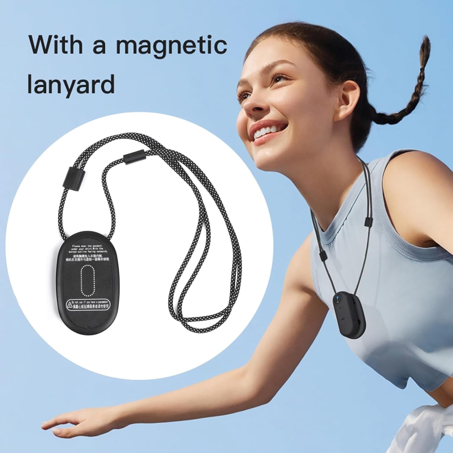 4k Mini Handsfree Bodycam, POV Cameras, HD 1080p Mini Wearable Body Adventure Action Cameras with Audio