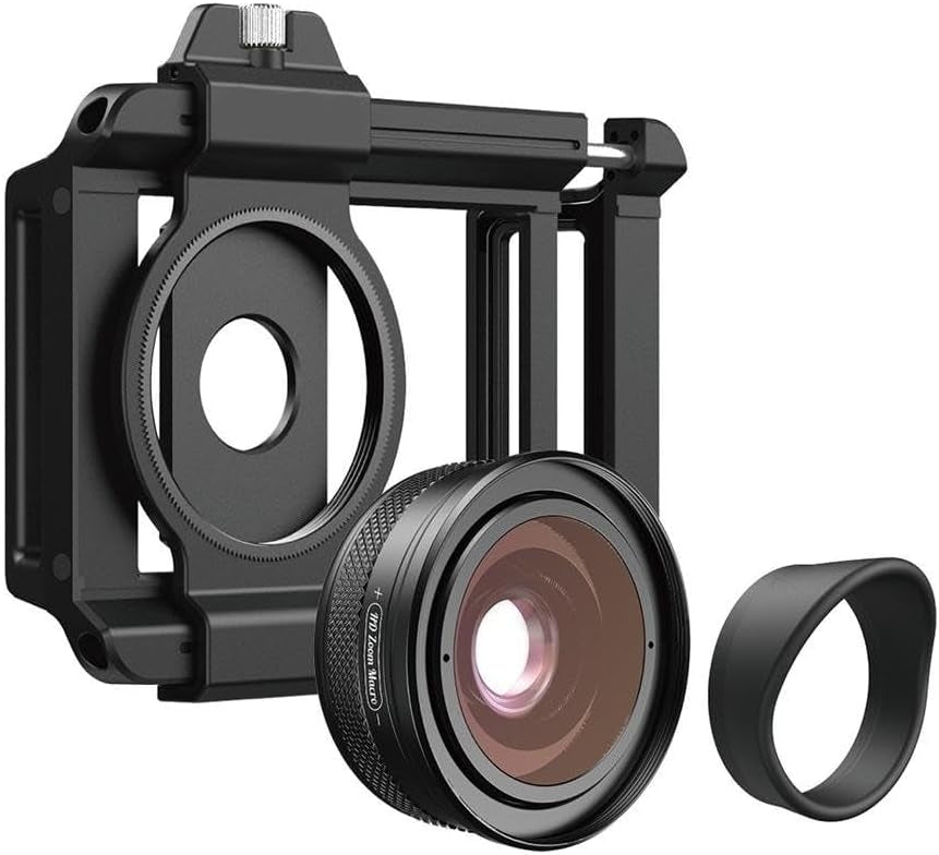 APEXEL 10-20X Makrolinse til Telefoner, Fotolinsekit med Universalclip