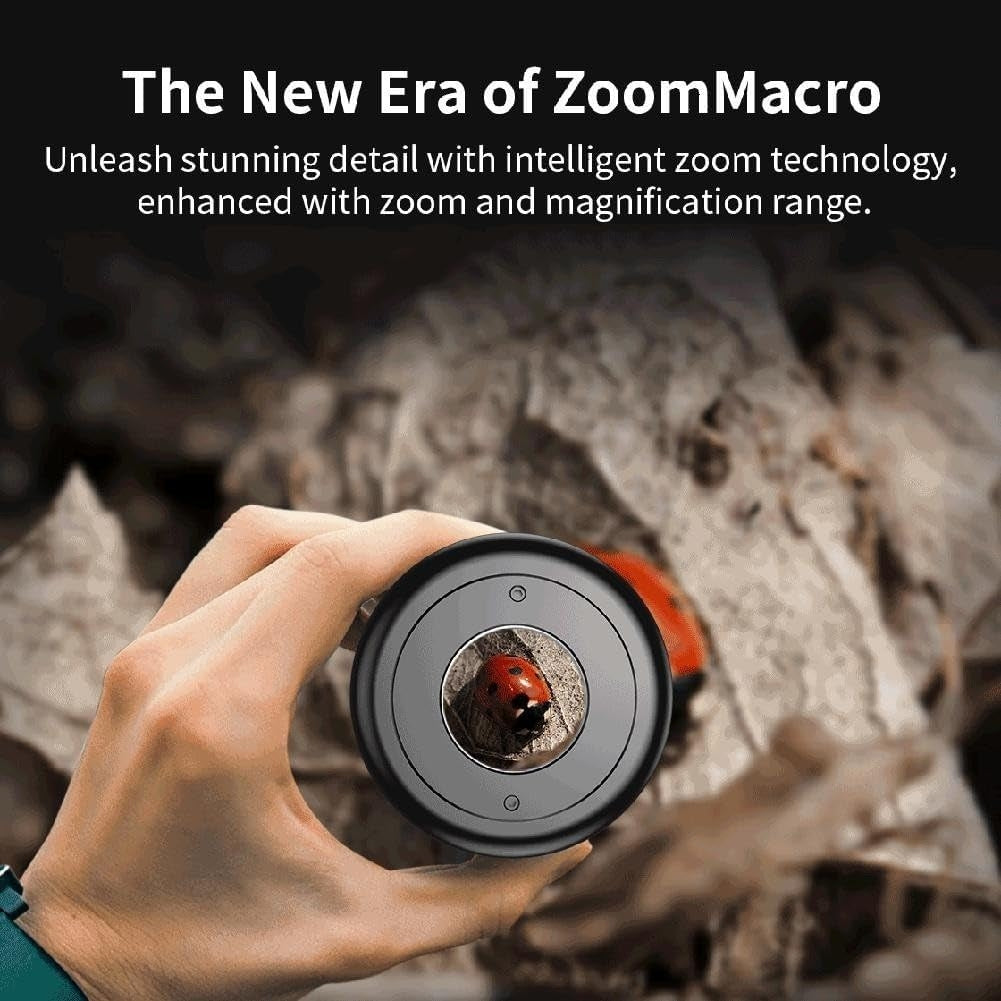 APEXEL 10-20X Makrolinse til Telefoner, Fotolinsekit med Universalclip