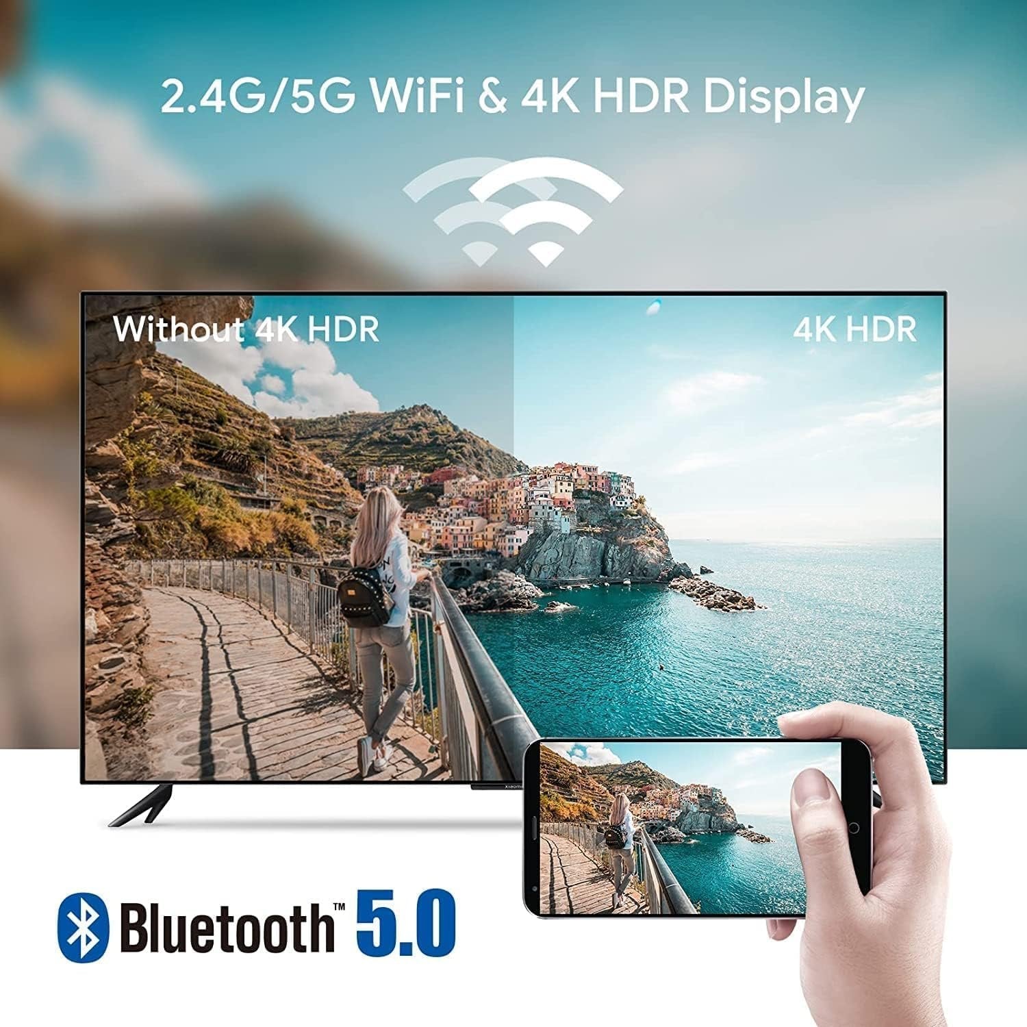 Android Google TV Certified 4K Streamer Media Player Box Voice Assistant Remote Chromecast Built-In Smart Home Control