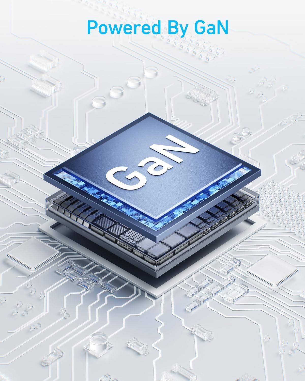 Anker USB-C og USB-A-lader, 112W Max 6-port opladningsstation