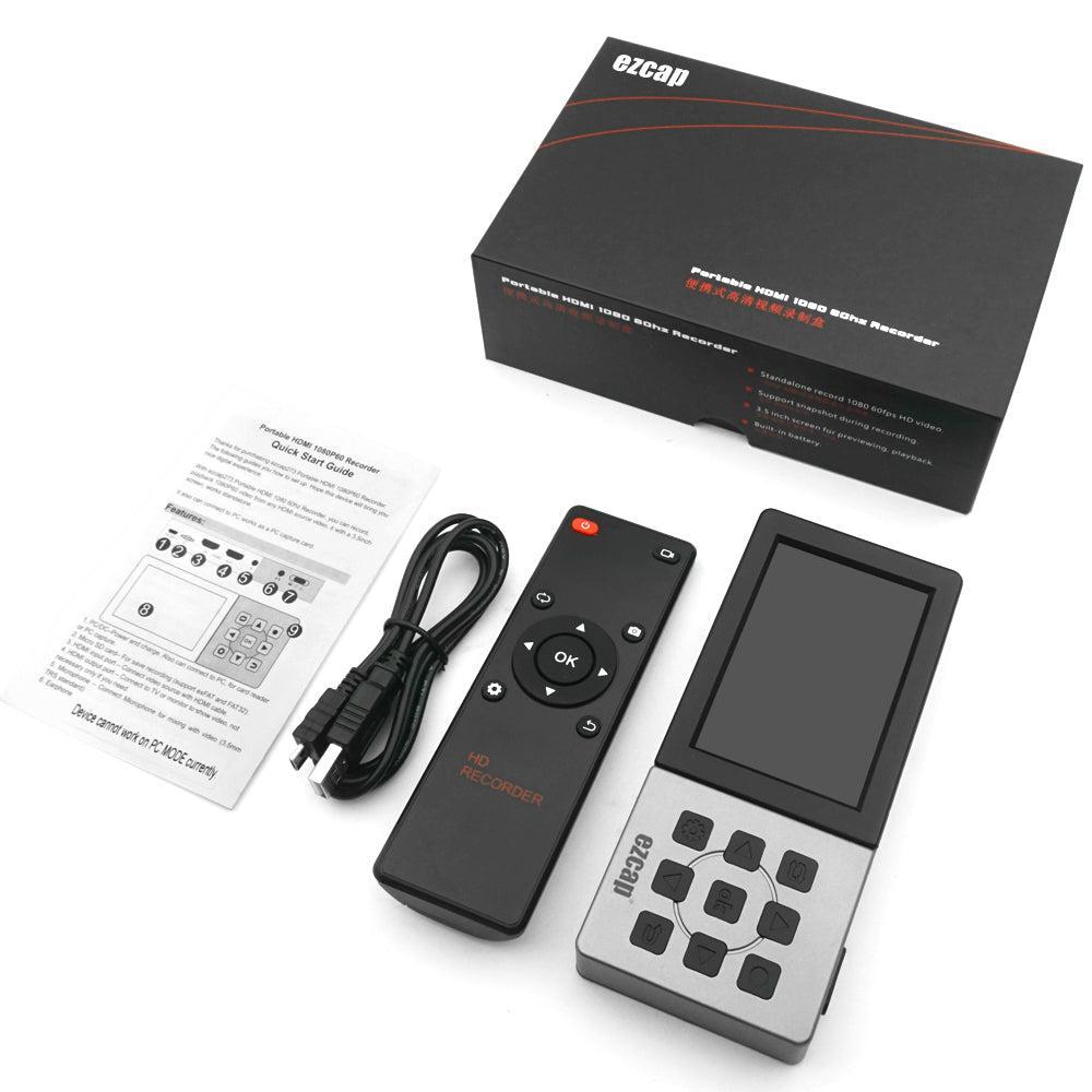 Ezcap HD Video Audio capture-kort 1080P 60fp