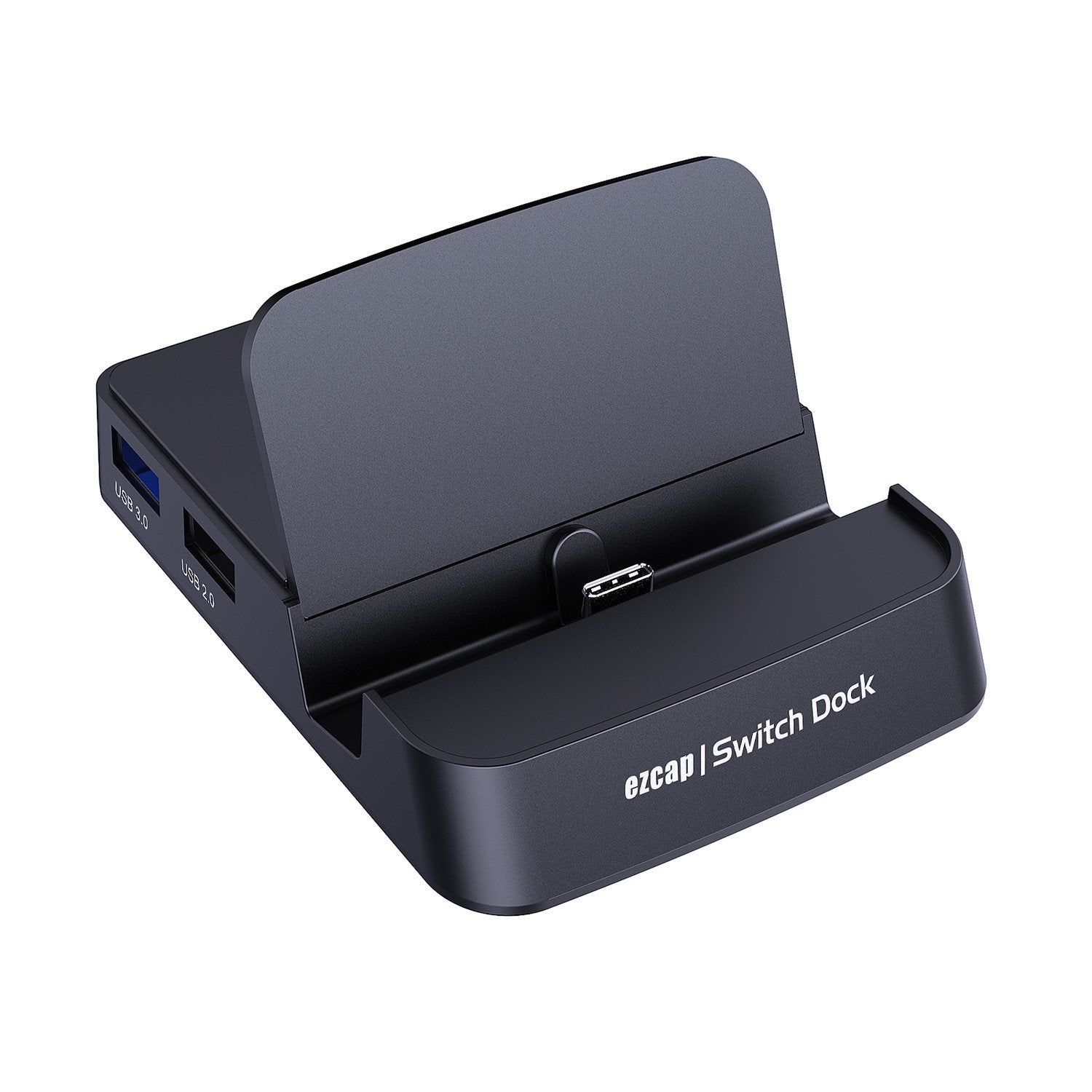 Ezcap dockingstation og videooptagelse kompatibel med Nintendo Switch HDMI 1080p 60fps 2x USB-A
