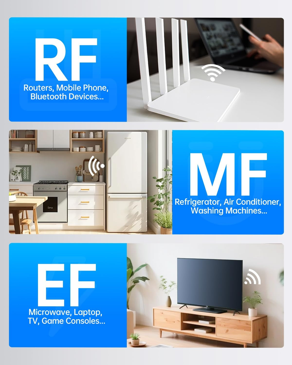 FNIRSI ERD-10 4-I-1 Elektromagnetisk Strålingsdetektor
