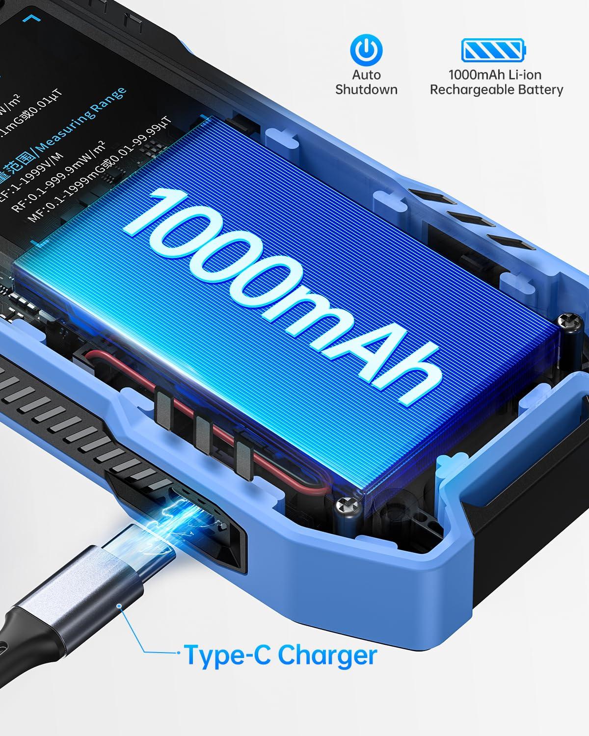 FNIRSI ERD-10 4-I-1 Elektromagnetisk Strålingsdetektor