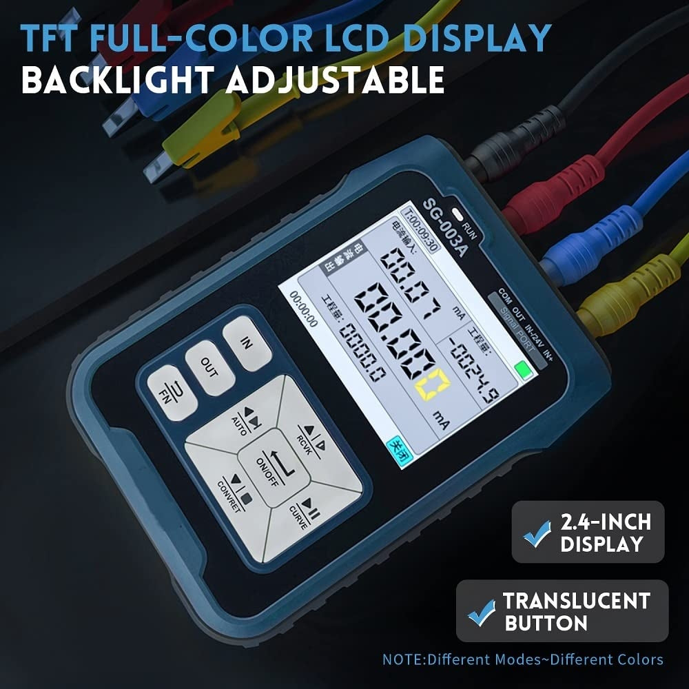 FNIRSI SG-003A Justerbar Strøm Spænding Simulator Signalgenerator