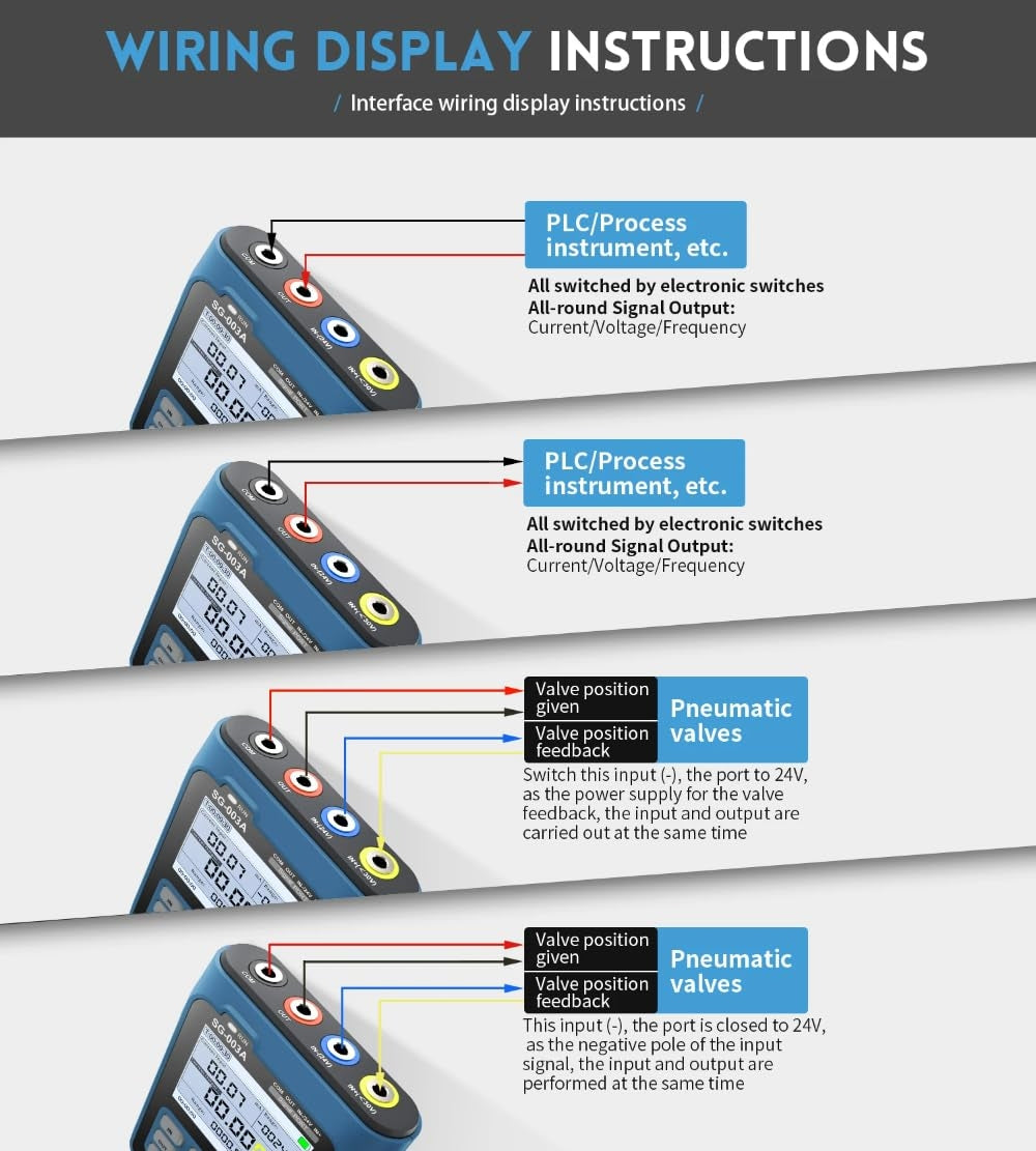 FNIRSI SG-003A Justerbar Strøm Spænding Simulator Signalgenerator