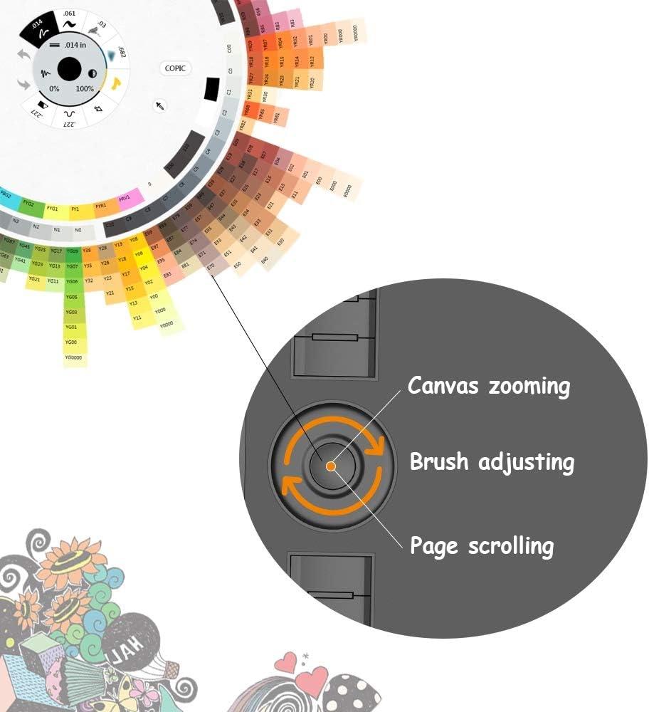 GAOMON M10K Version Pen Tablet - 25,4 x 16,9 cm grafisk tablet med 8192 trykfølsomhedsniveauer