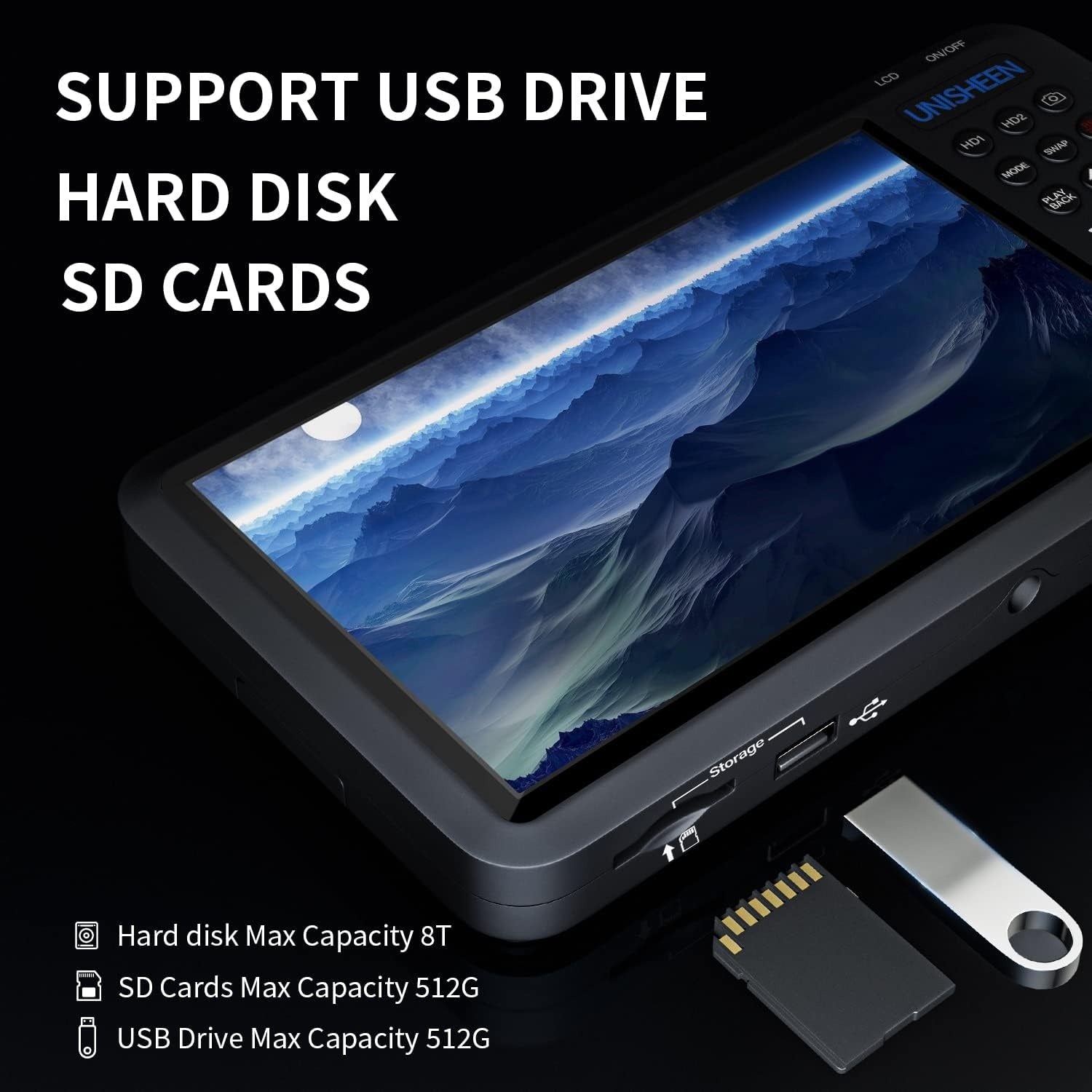 HD Video Capture Box Capture and Stream Video from HDMI, RCA, VHS, VCR, DVD, Camcorders, Hi8