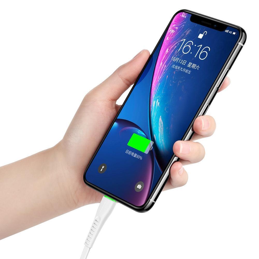 Mcdodo CA-6432 USB C til A 1,8 m 3A QC3.0 opladning og synkronisering med LED