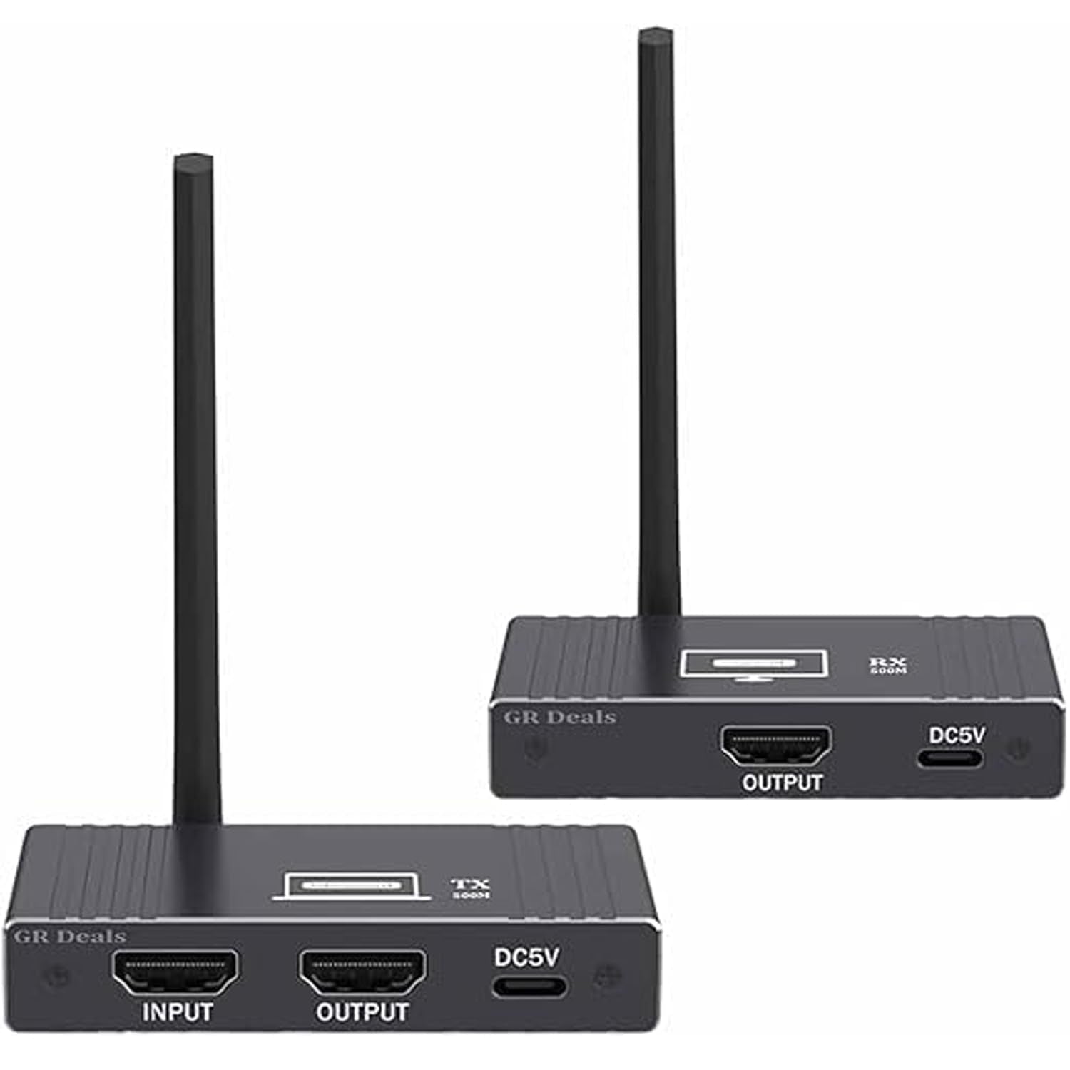 NÖRDIC 1080P Full HD HDMI Trådløs 180m Forlænger TX til RX Loop Out WiFi 5.8G
