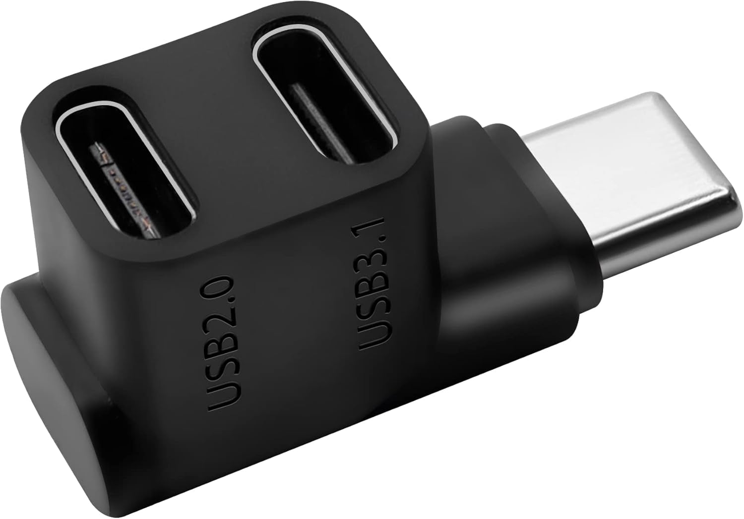 NÖRDIC USB-C 3.0 Han-til-Hun-Adapter til Data og Opladning 10 Gbps