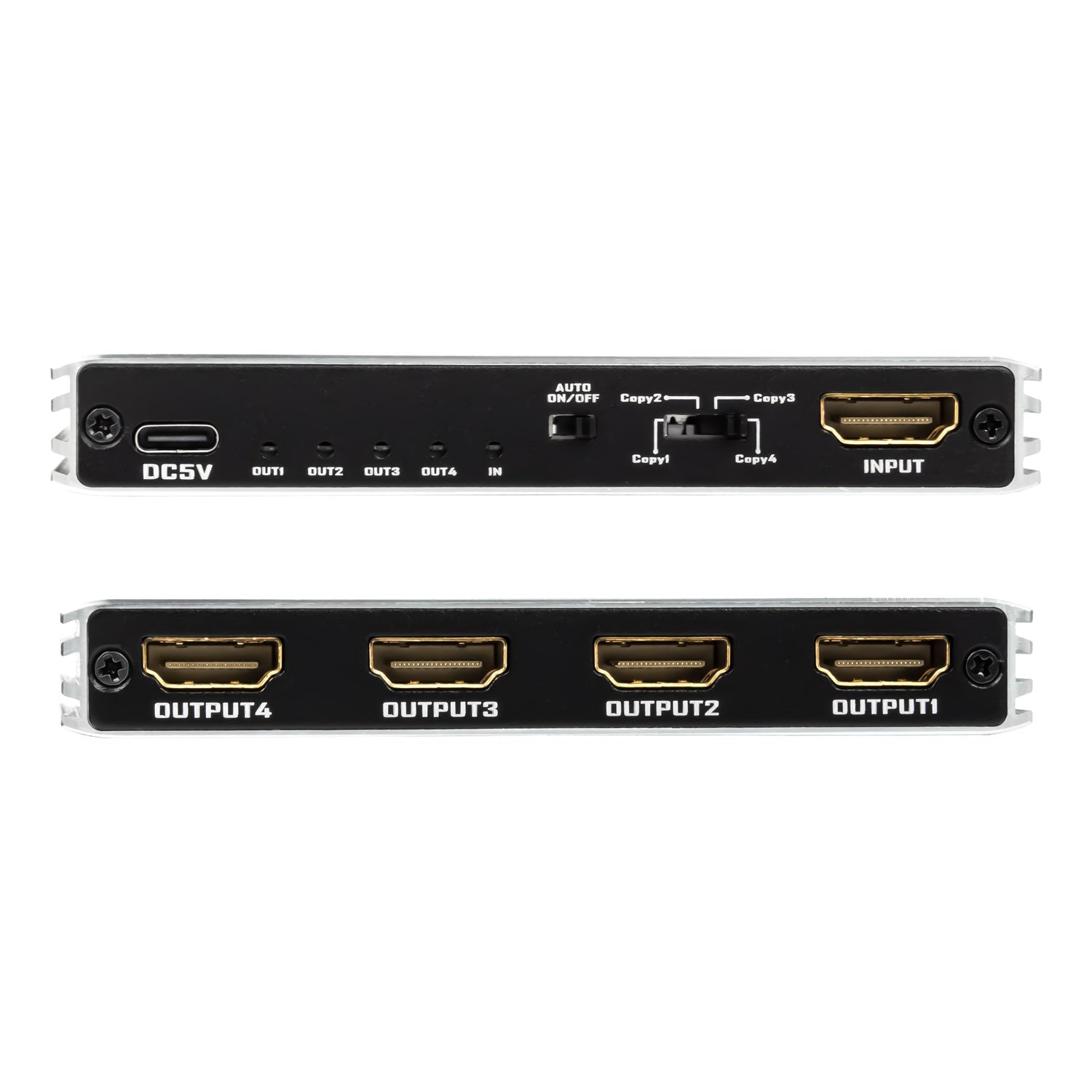 NÖRDIC 1 to 4 Splitter HDMI2.1 8K60Hz 4K120Hz