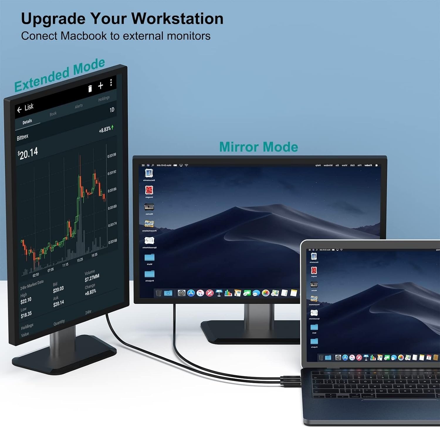 NÖRDIC 3m USBC til Displayport-kabel UHD 4K 60Hz DP 1.2 21.6Gbps HDCP Alt Mode Over USB C, aluminiumsstik Space Grey