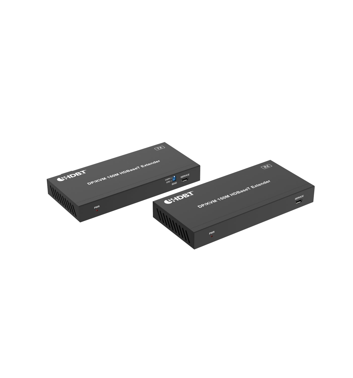 NÖRDIC 4K60 HDBaseT Displayport KVM Forlænger 150m