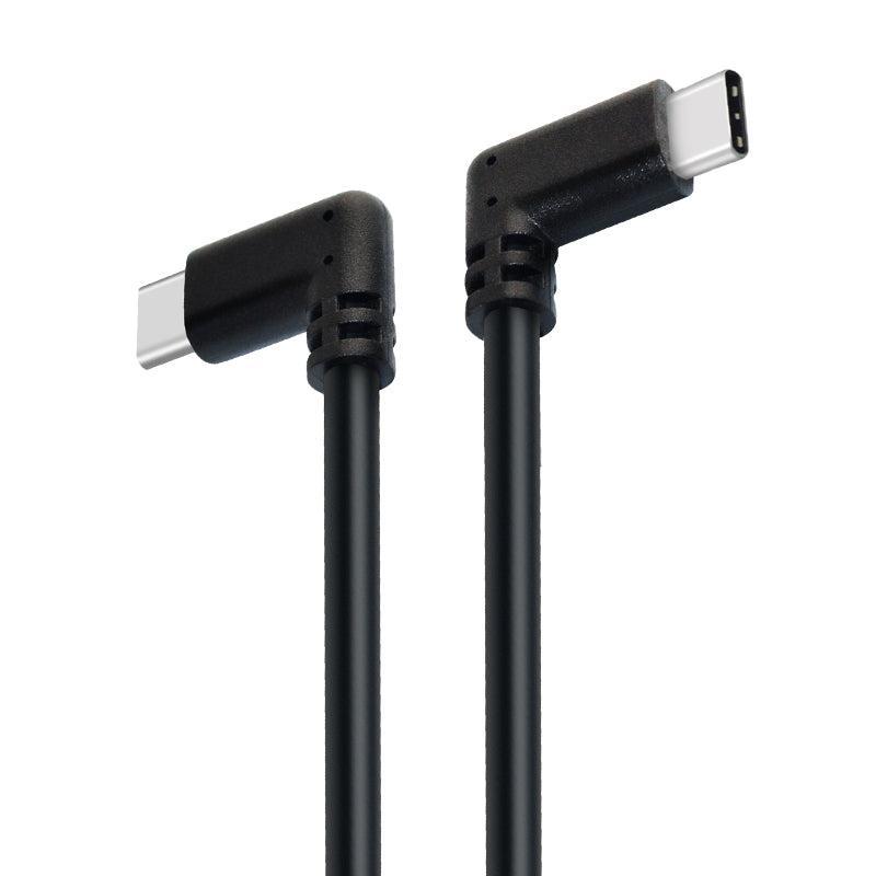NÖRDIC 50 cm 10 Gbps 5A strømforsyning PD100W med Emarker USB3.2 Gen2 USB-C til C hurtigopladningskabel