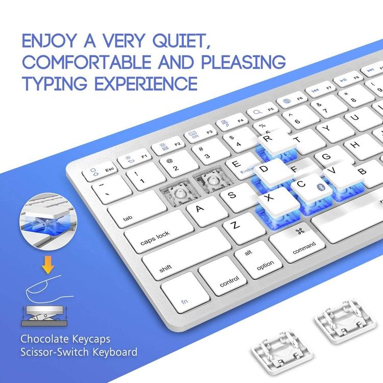 NÖRDIC Bluetooth Keyboard 78 taster amerikansk layout