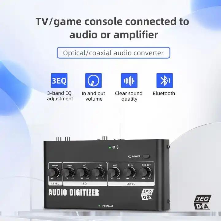 NÖRDIC digitalt og analogt lydinterface med bluetooth