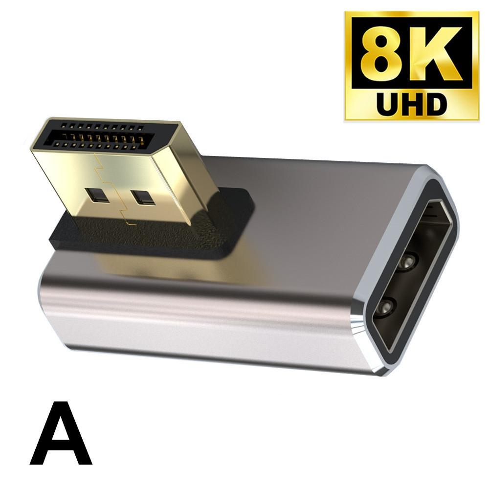 NÖRDIC Displayport adapter han til hun 8K60Hz 4K144/120/60Hz