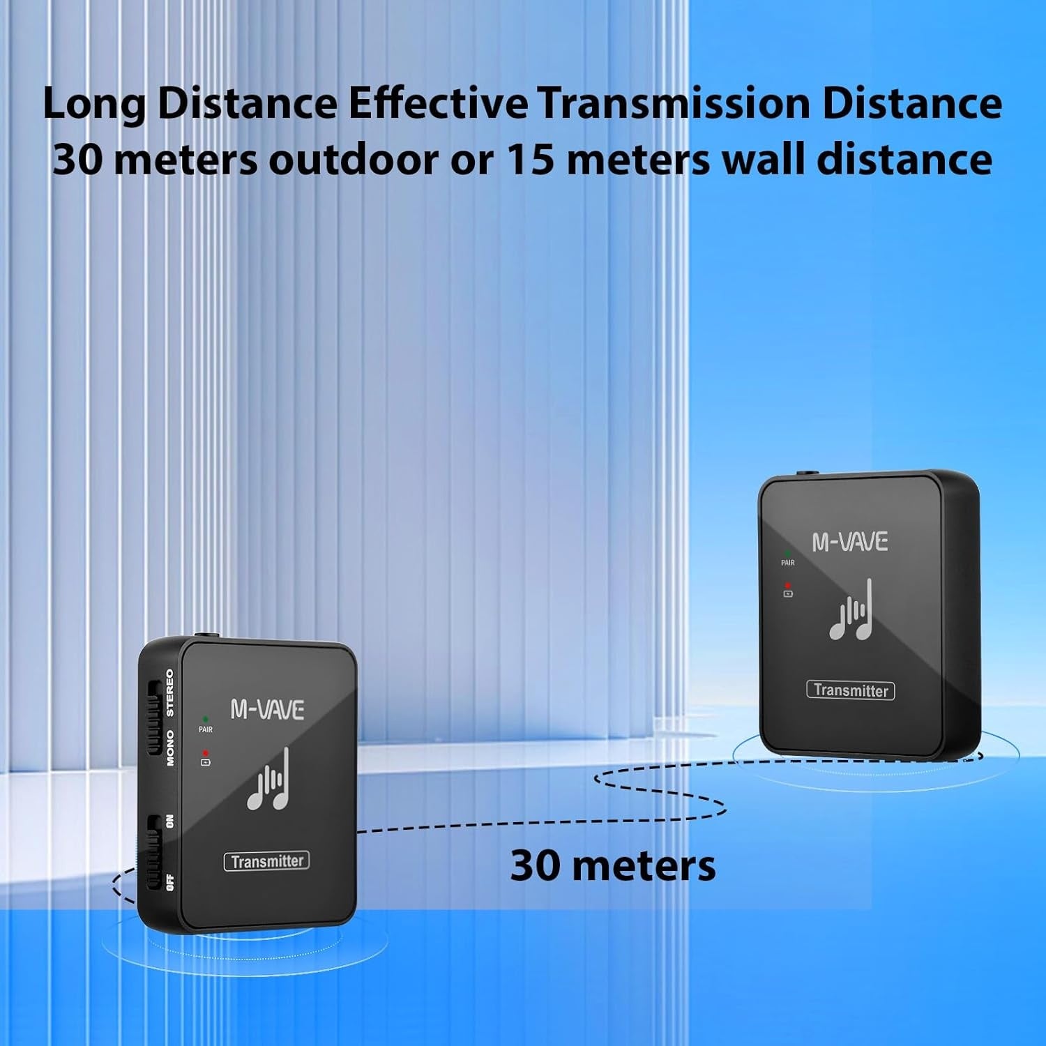 NÖRDIC Earphone Monitor Transmission System Rechargeable Receiver