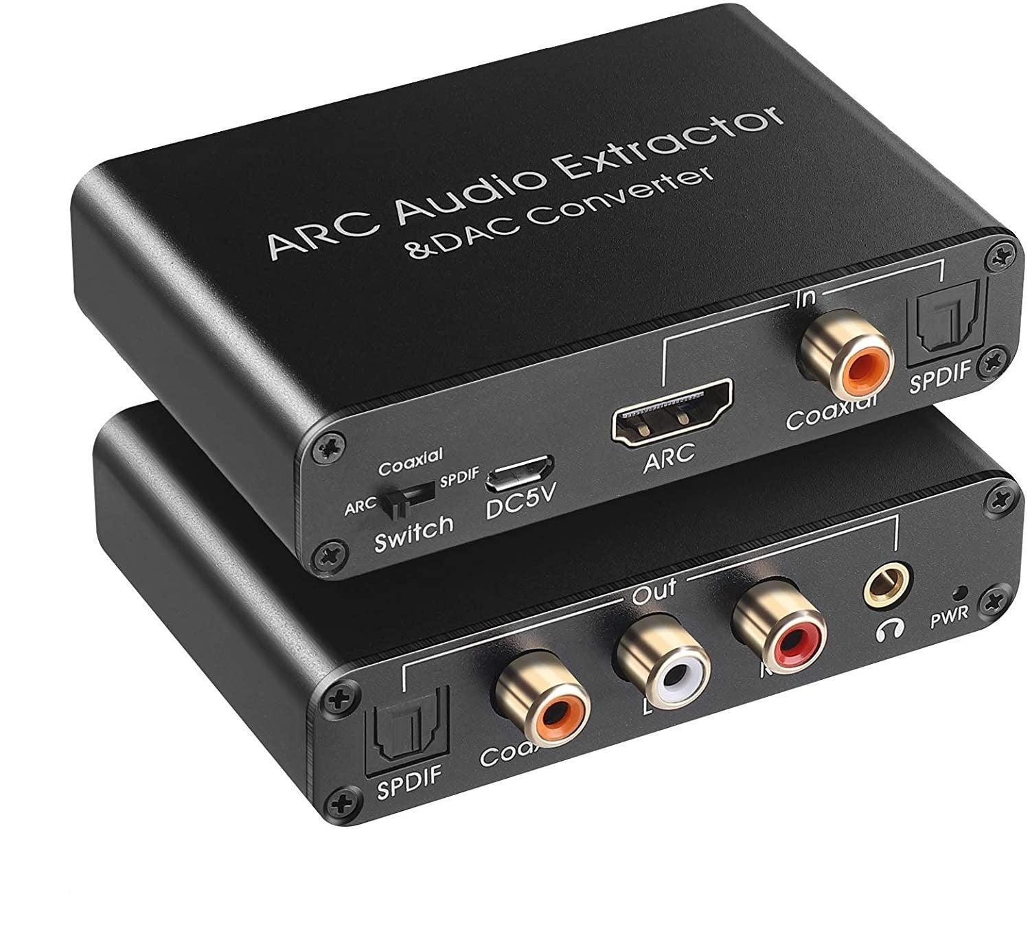 NÖRDIC HDMI ARC Audio Extractor HDMI ARC Konvertare DAC konvertere CEC