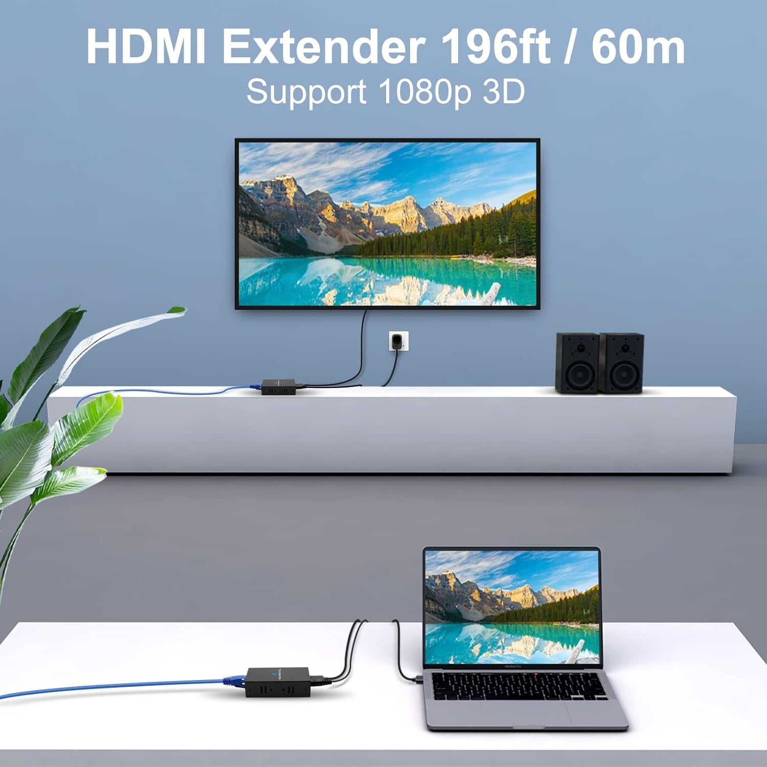NÖRDIC HDMI Extension over Cat5e/6 support 3D, 1080p/60Hz, IR