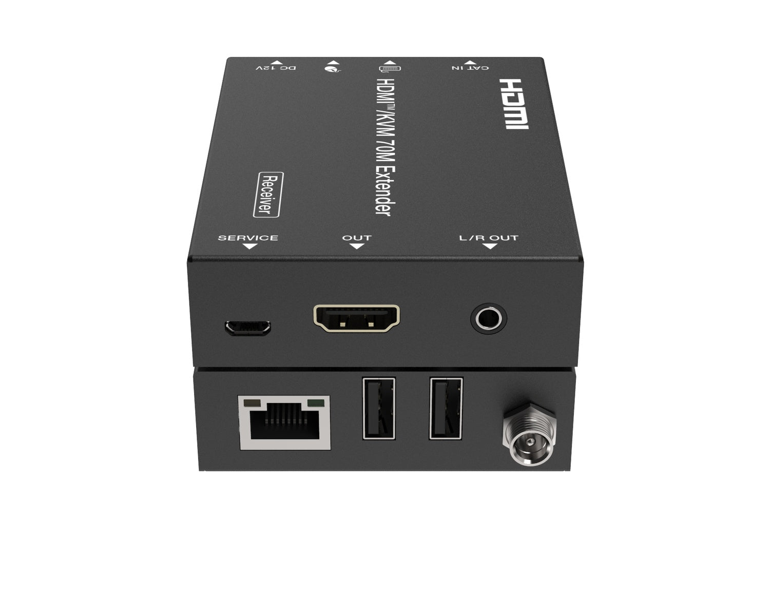 NÖRDIC KVM Forlænger HDMI 4K60Hz 70m CAT6