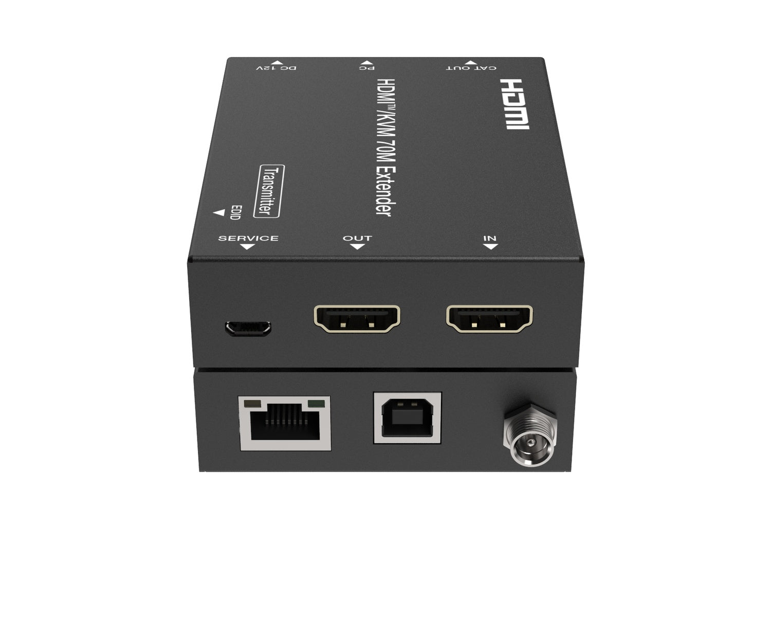 NÖRDIC KVM Forlænger HDMI 4K60Hz 70m CAT6