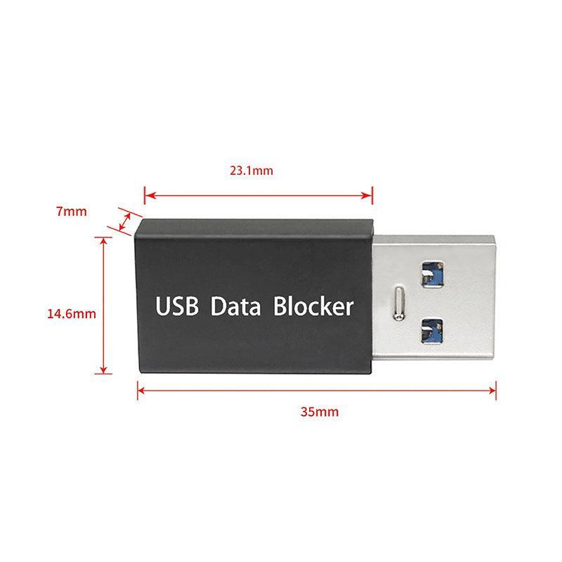 NÖRDIC USB-A til A datablokeringsadapter 5V2A 10W