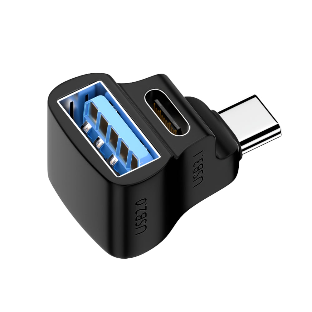 NÖRDIC USB-C Adapter 1 til 2 USB-C 3.1 + USB-A 10Gbps 4K60Hz 100W PD