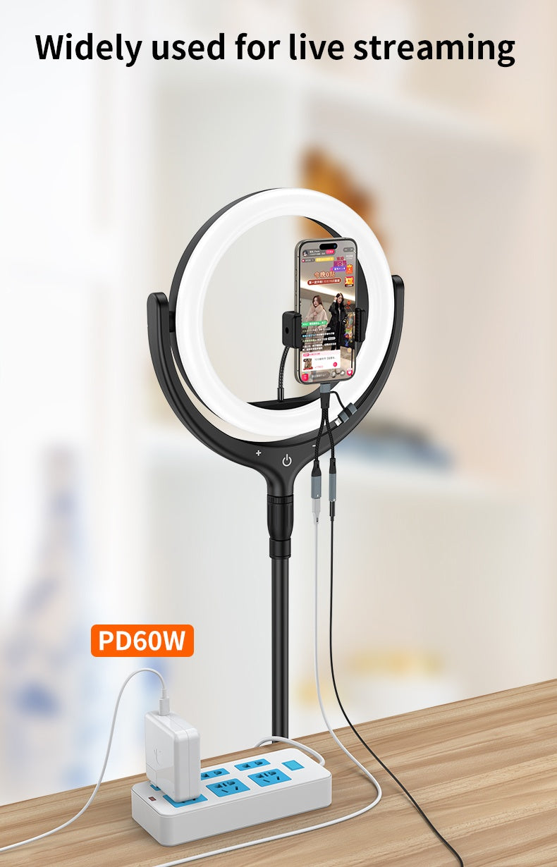 NÖRDIC USB-C+Lightning til lyd 3,5mm PD60W USB-C 15cm