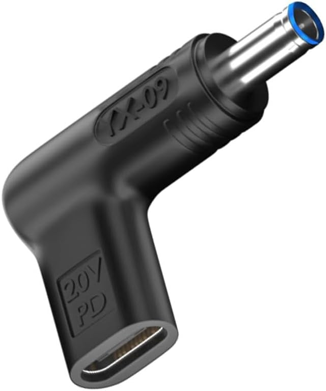 NÖRDIC USB-C til DC 4.5x3.0mm adapter 100W 12-20V til HP-bærbare