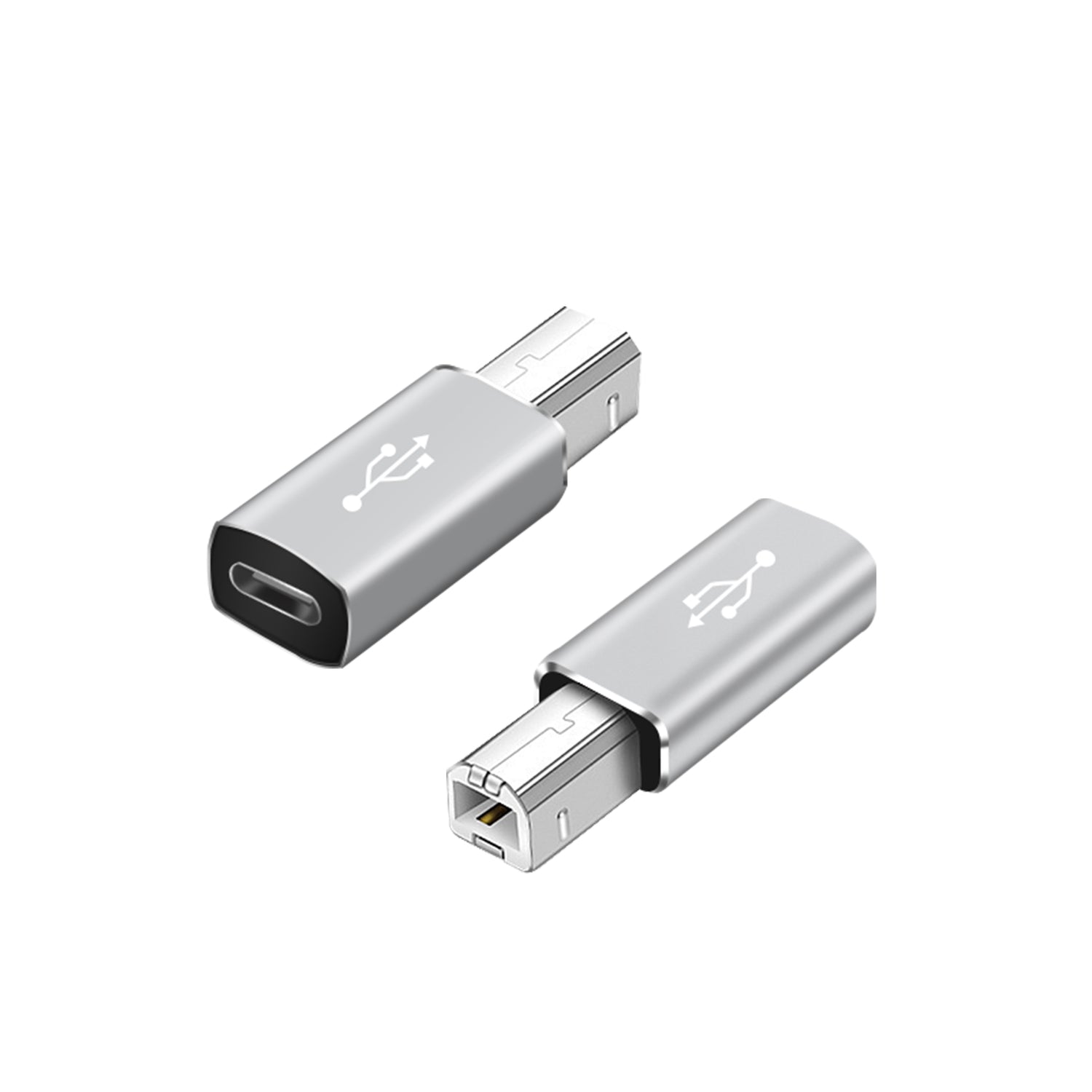 NÖRDIC USB-C til USB B-adapter til printere og MIDI-enheder Understøtter datasynkronisering