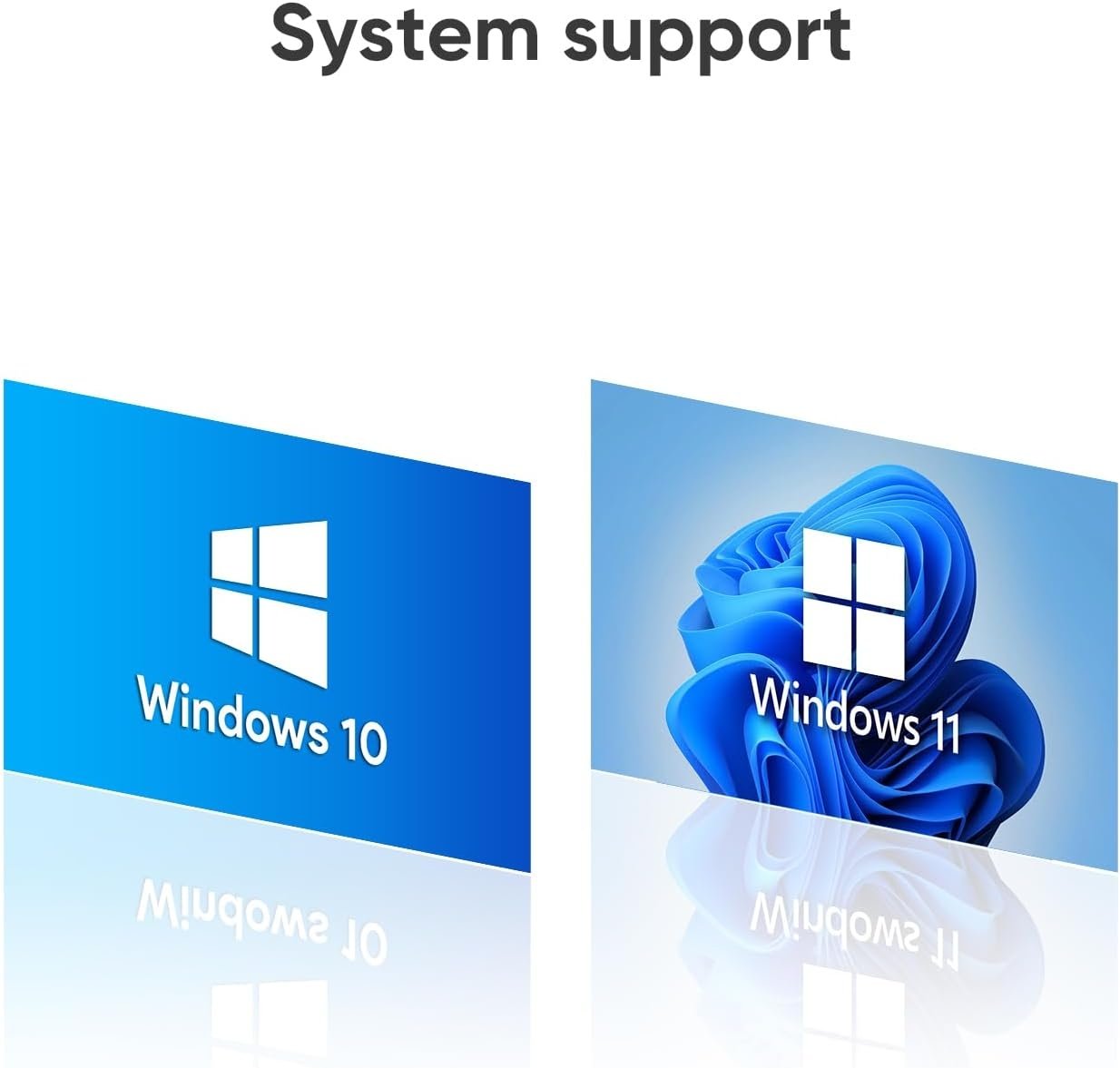 NÖRDIC WIFI6 Bluetooth 5.3 trådløs adapter Dual band 2.4/5.8GHz