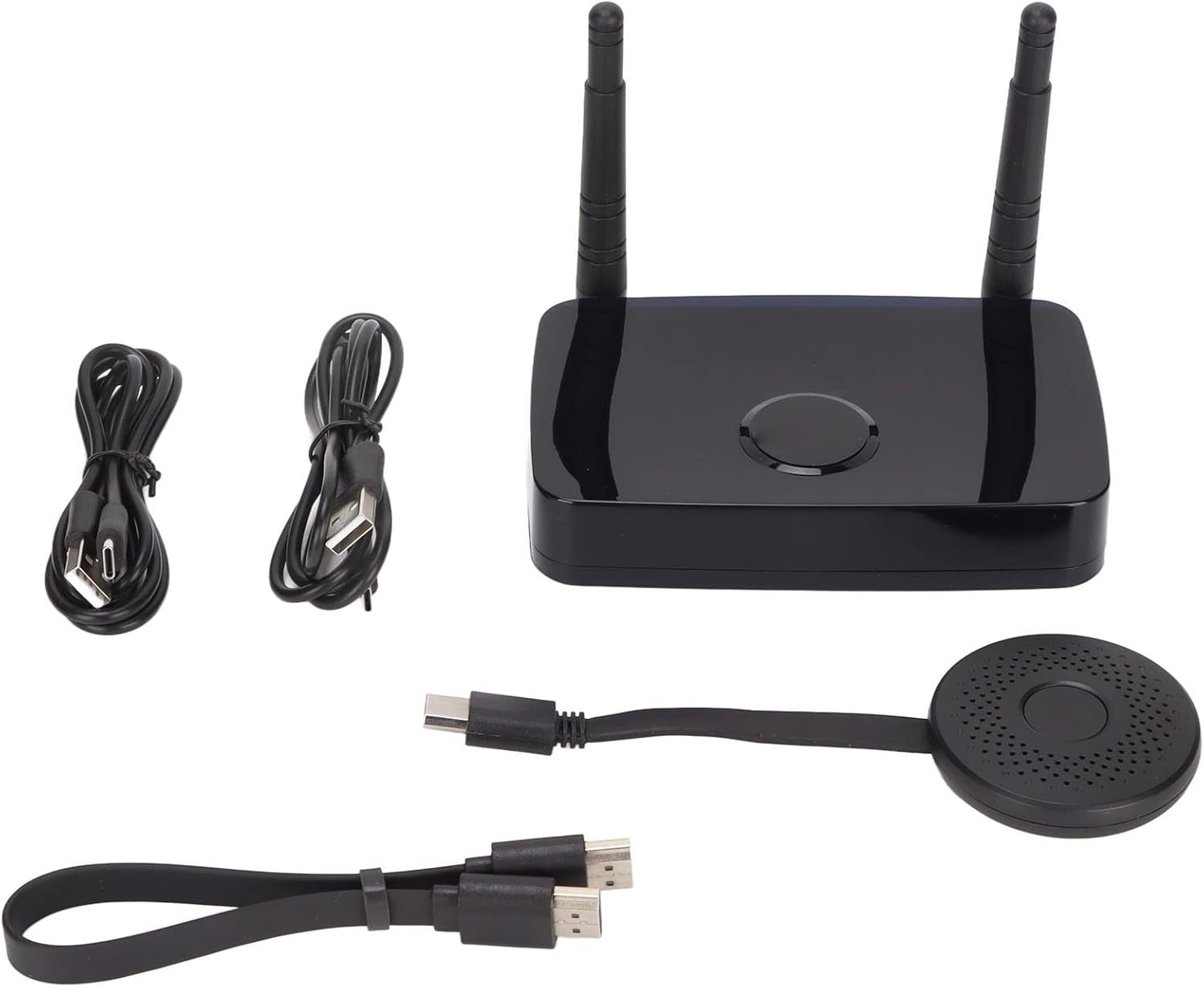 NÖRDIC Trådløst HD 1080P Multimedia Interface Sender og Modtager Sæt, Understøtter 5G og 2.4G Dual Band WiFi