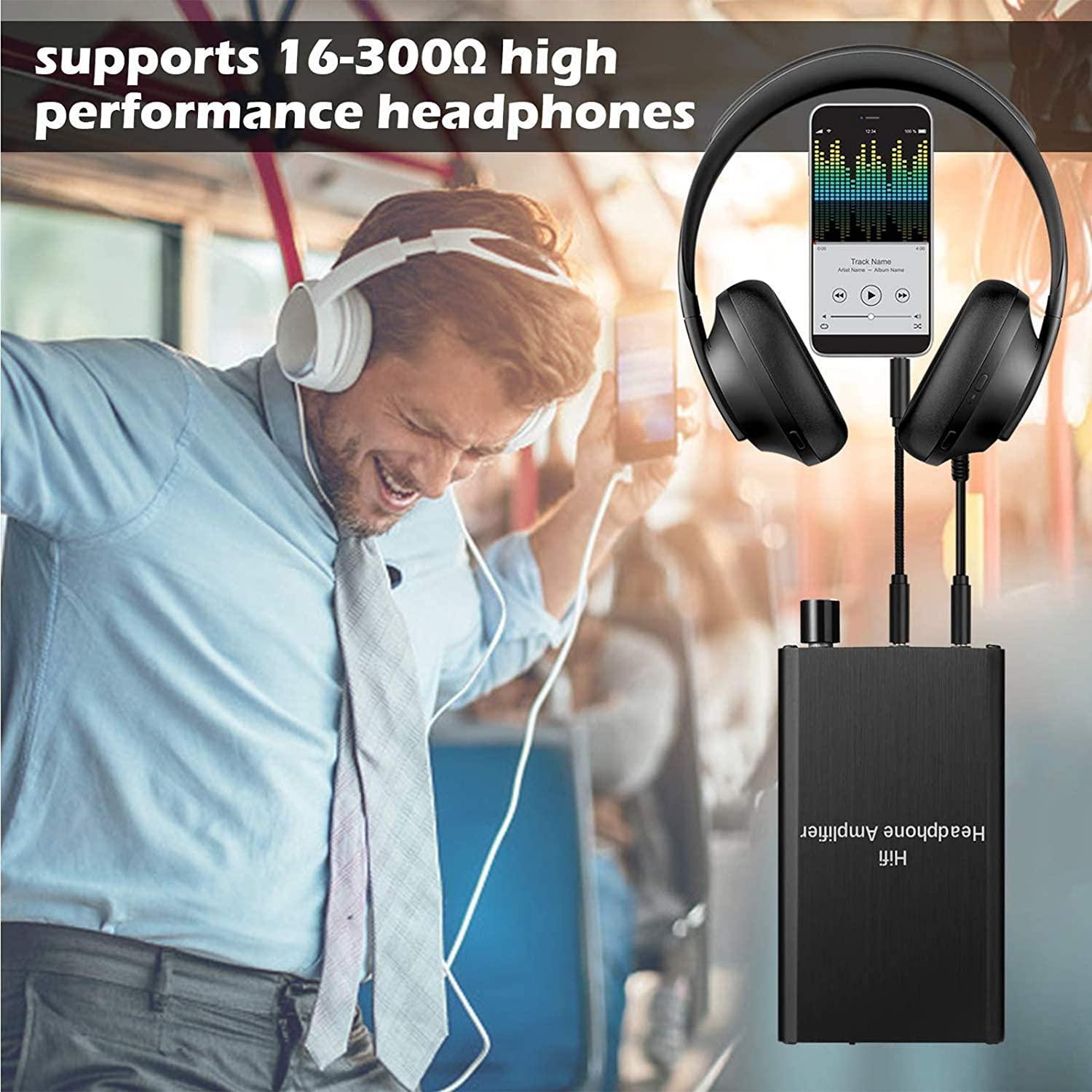 NÖRDIC bærbar hifi hovedtelefon forstærker