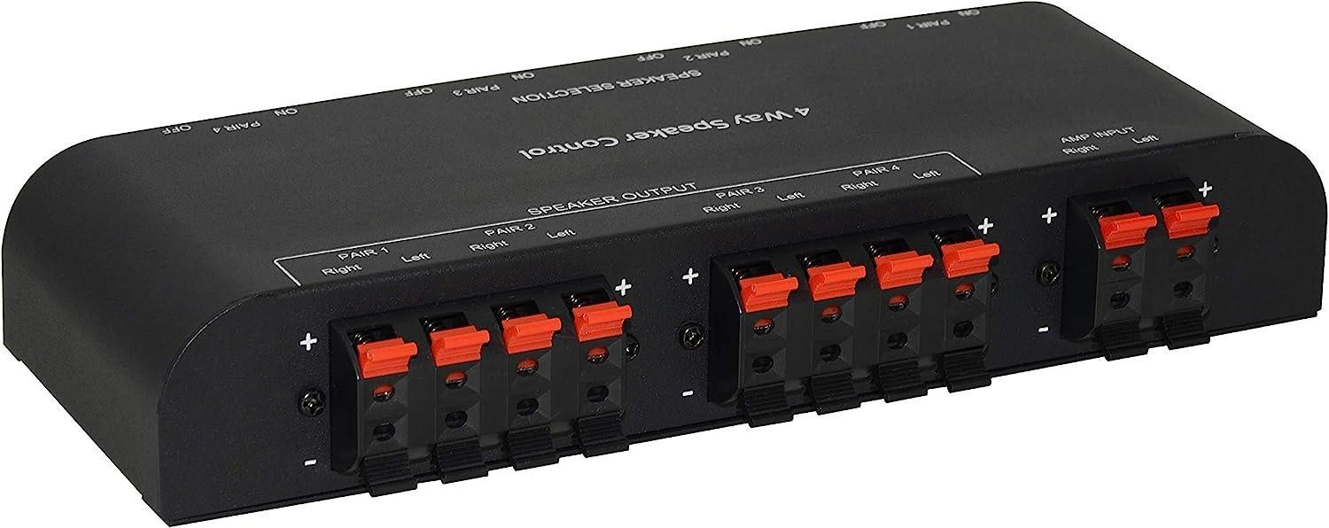 NÖRDIC højttalerkontakt til fire par højttalere