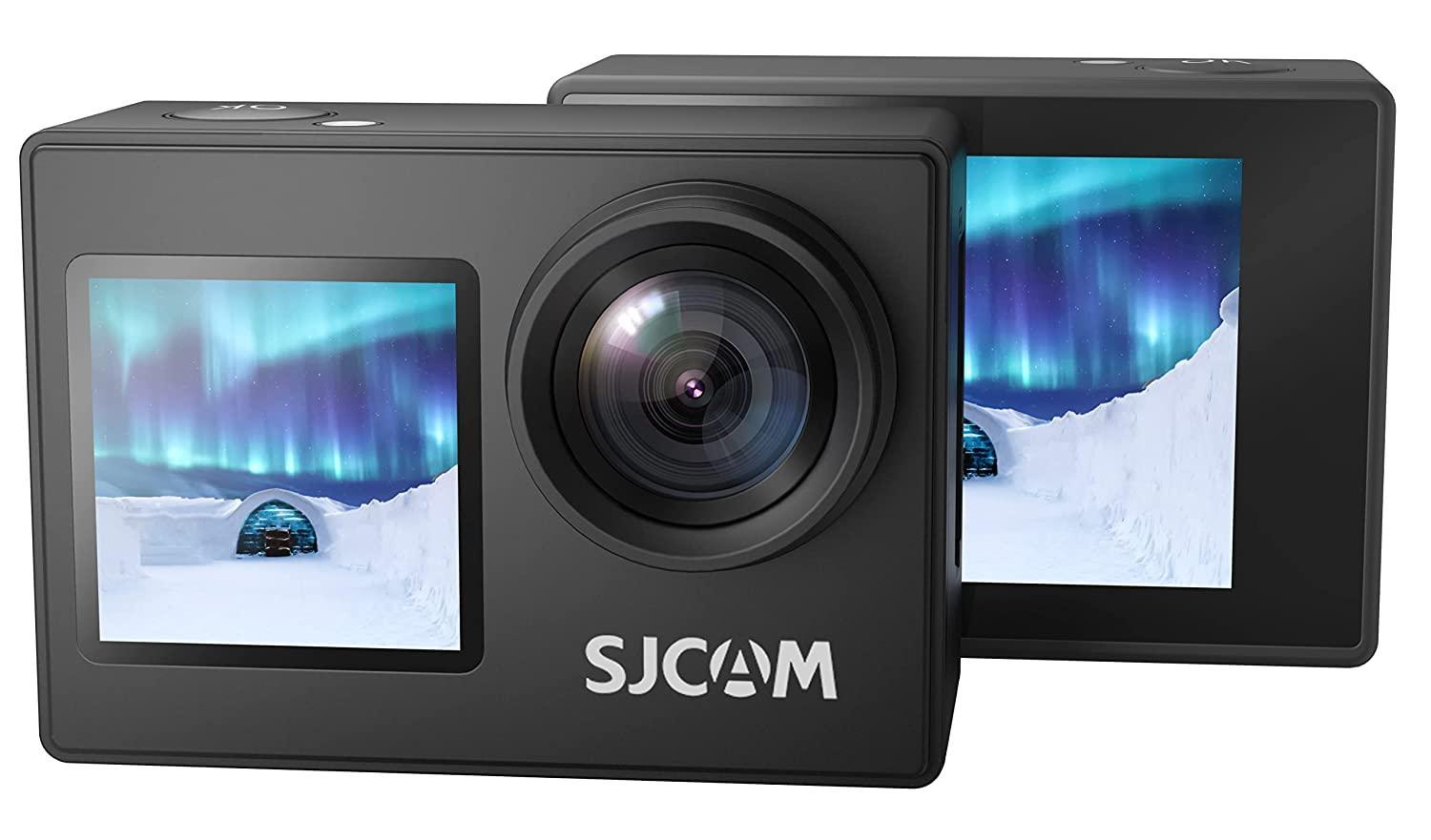 SJCAM SJ4000Dual Screen 4K 30fps Action kamera, Wifi, Dual screen, Vandtæt skal. transportabel