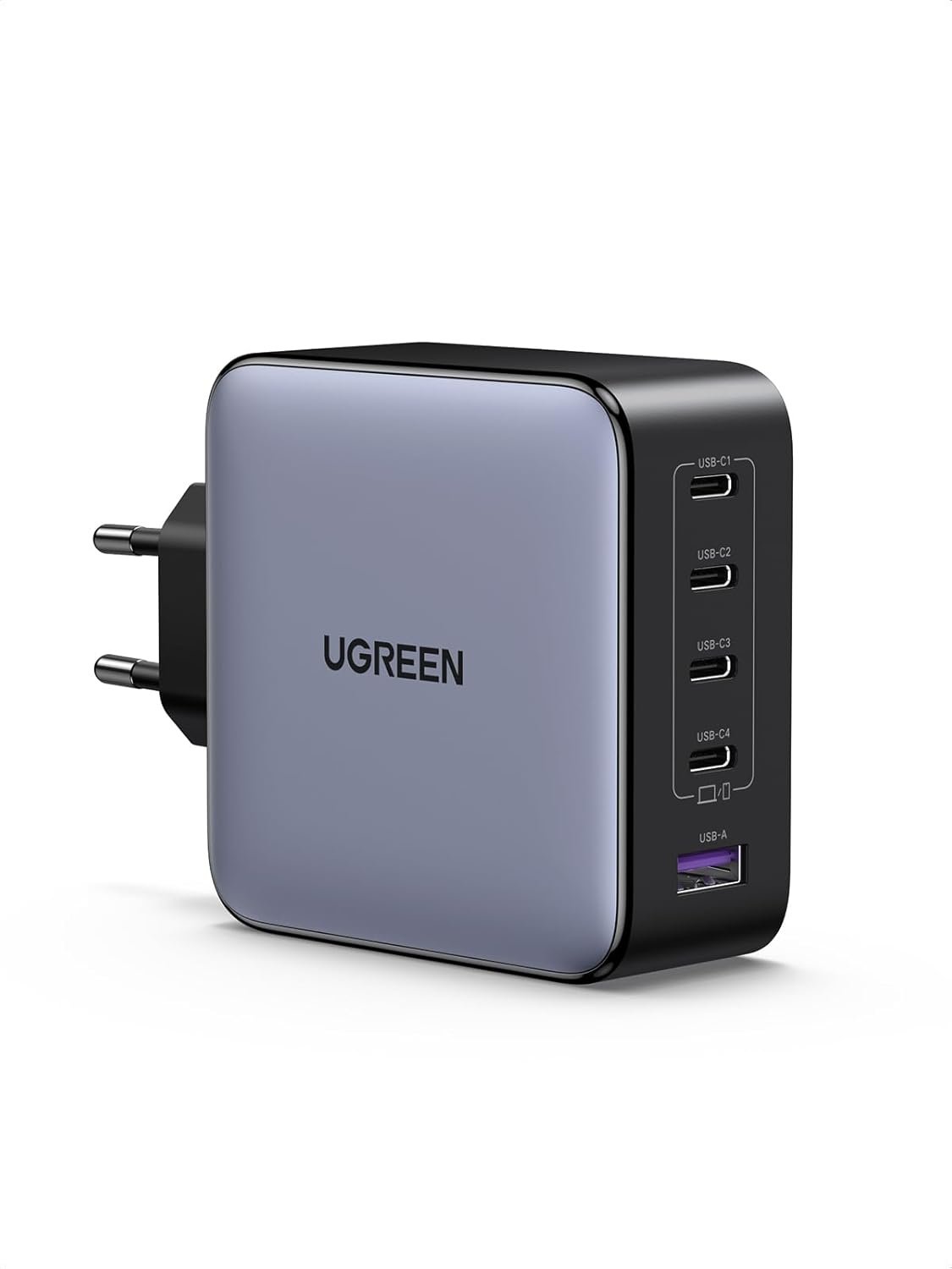 UGREEN 100W USB C Oplader Nexode 5-Port GaN Oplader