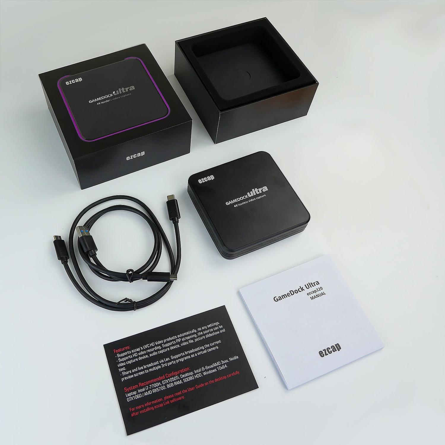 Ezcap GameDock Ultra 4Kp60 HDR HDMI-videooptagelseskort