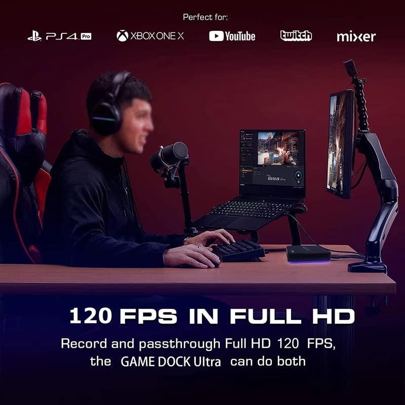 Ezcap GameDock Ultra 4Kp60 HDR HDMI-videooptagelseskort