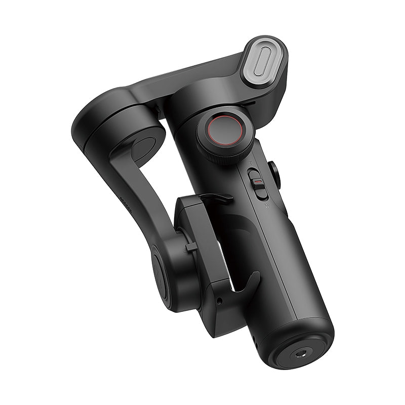 3-Axis Handheld Phone Stabilizer Gimbal for iPhone Gimbal, Smartphone w/Focus Wheel Face/Object Tracking for iPhone/Android Foldable