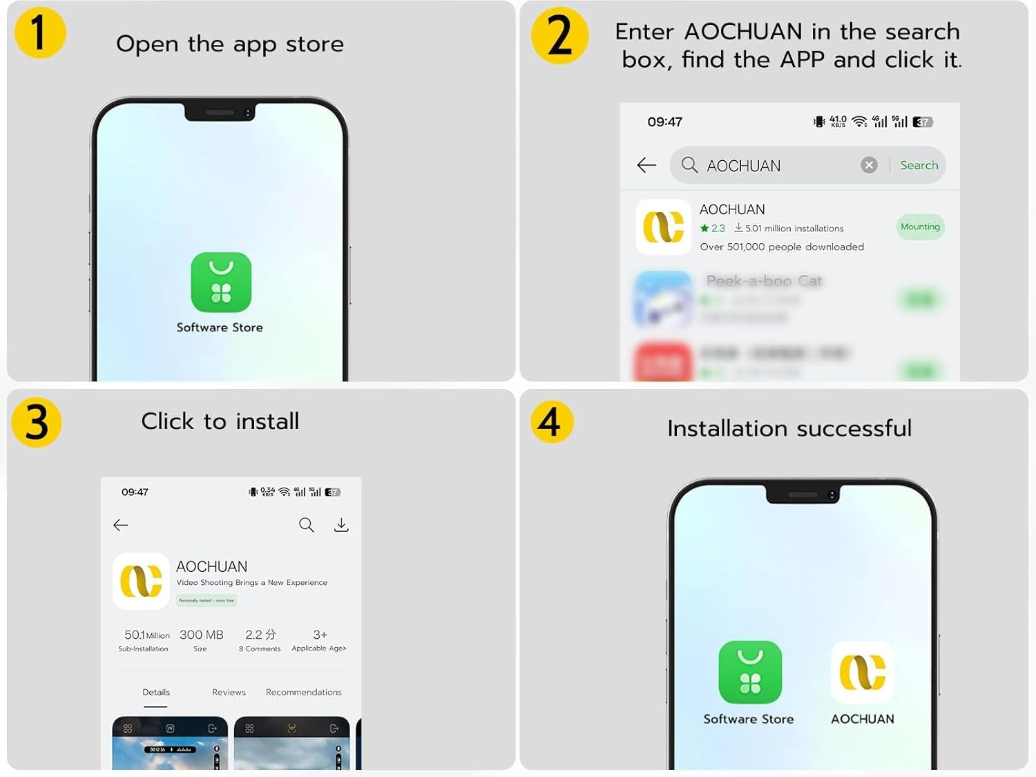 3-Axis Handheld Phone Stabilizer Gimbal for iPhone Gimbal, Smartphone w/Focus Wheel Face/Object Tracking for iPhone/Android Foldable