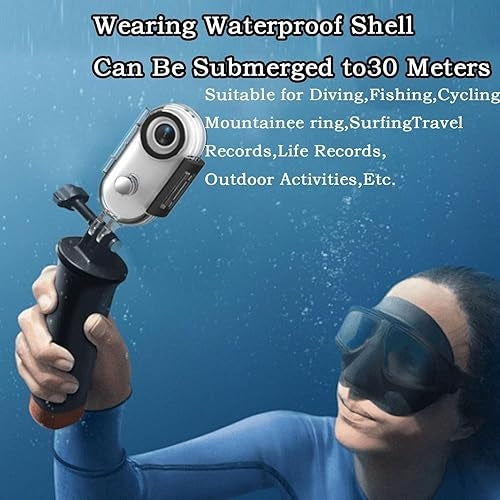 4k Mini Handsfree Bodycam, POV Cameras, HD 1080p Mini Wearable Body Adventure Action Cameras with Audio