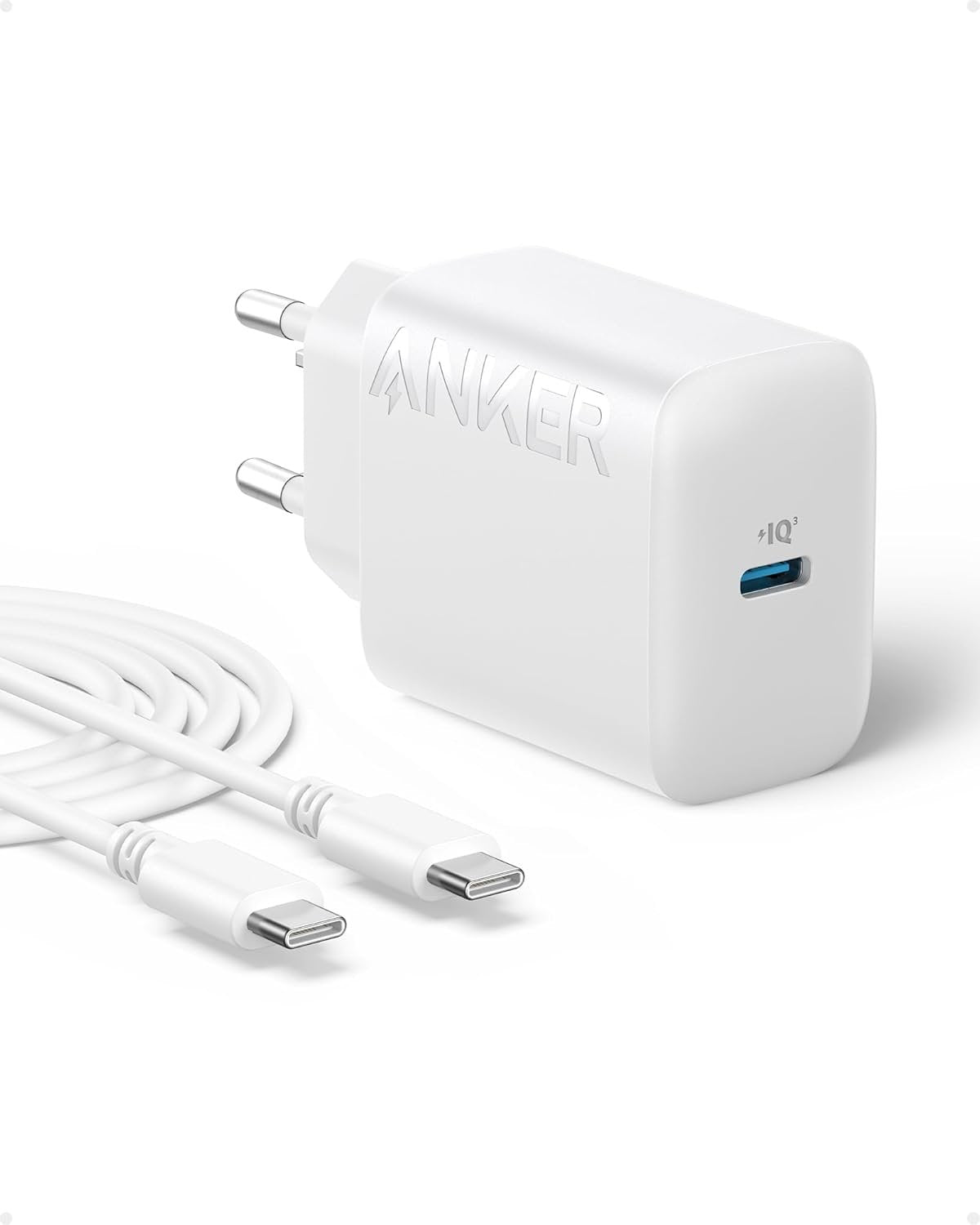 ANKER USB-C Oplader 20W med 1,5m kabel