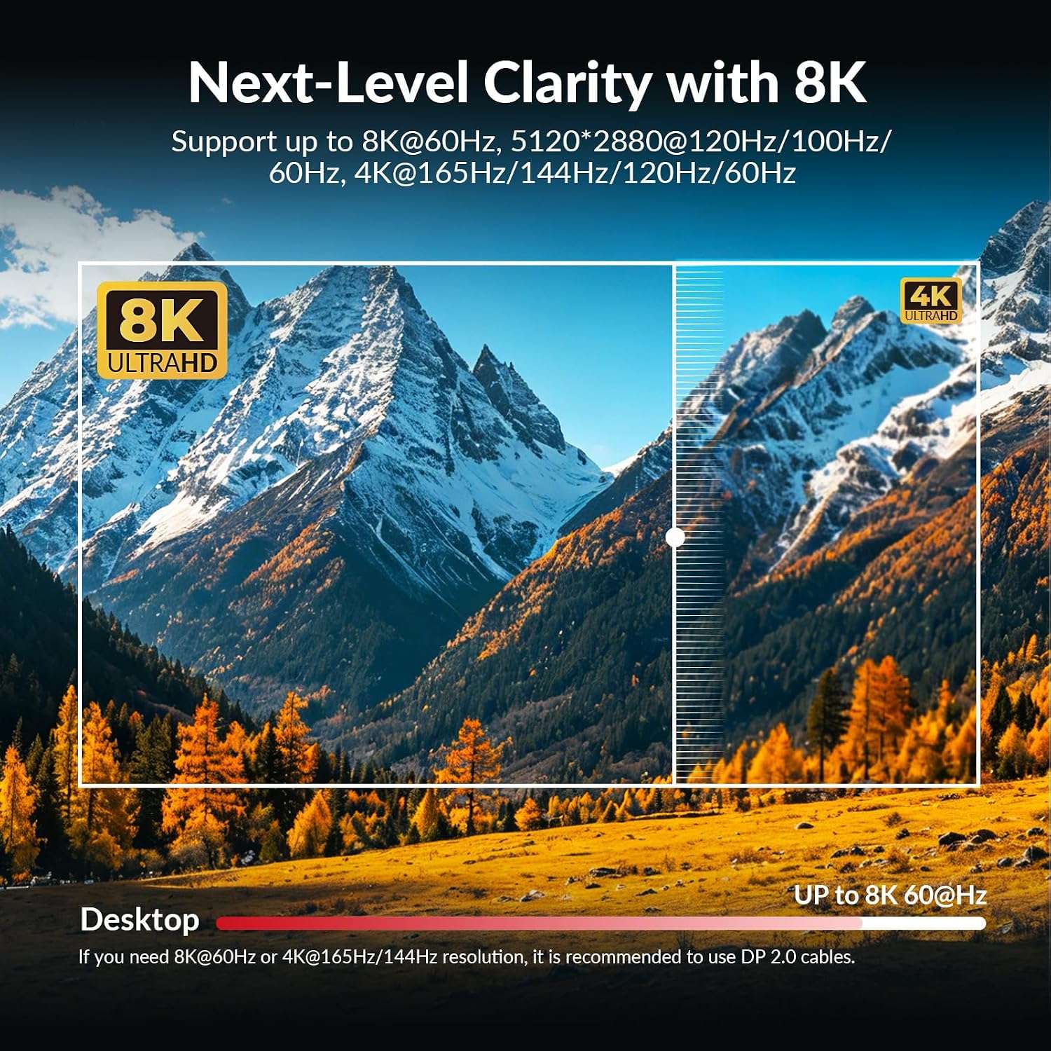 AV Access KVM Docking station 2 PC 3 Monitor 8K@60Hz, 4K@165/144Hz, 2K@144Hz 1G Ethernet , with Remote Controller, 3 x USB 3.0