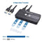 Cable Matters KVM-switch HDMI 2 til 1, 3x USB-A