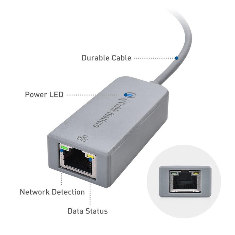 Cable Matters USB-C til Gigabit Ethernet-adapter fungerer med Chromebook-certificeret