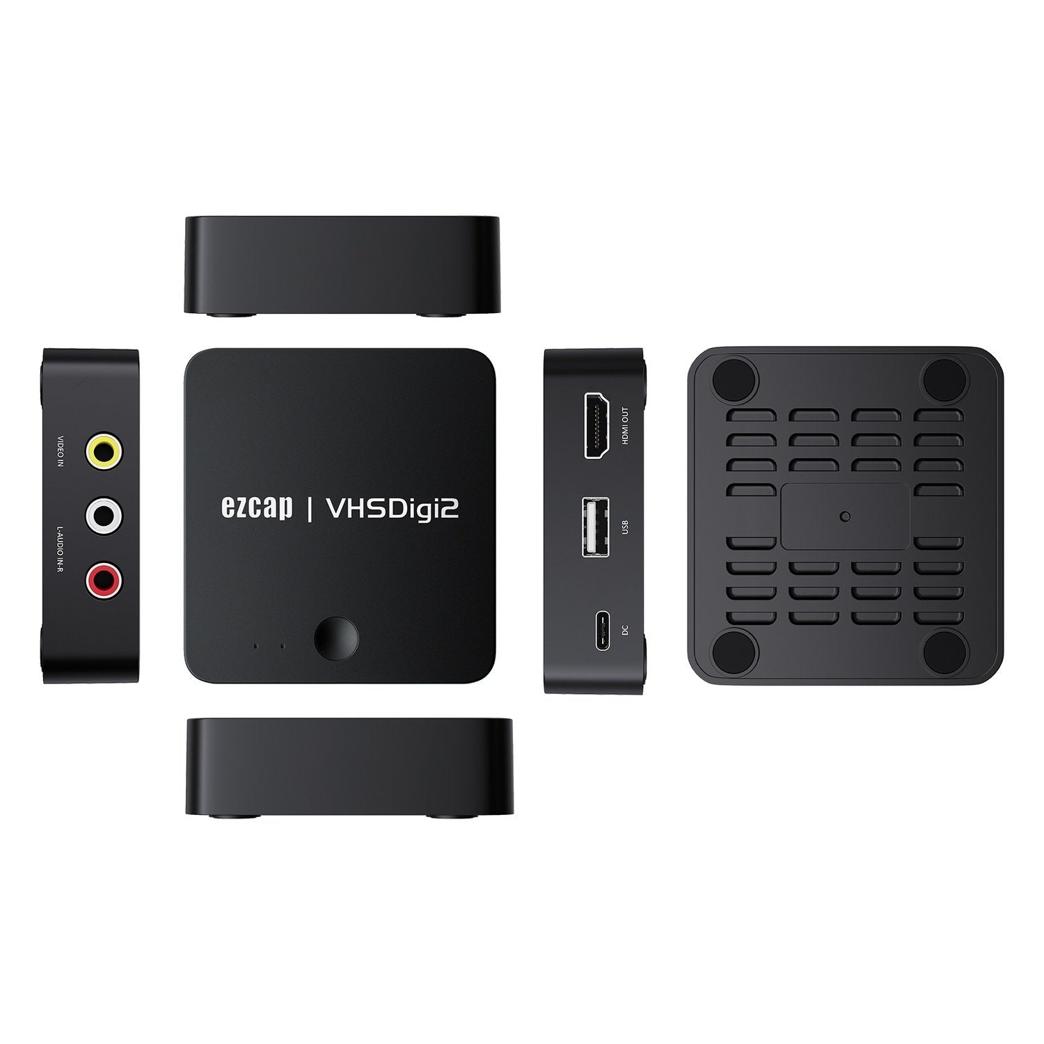 EZCAP181P Lyd- og videooptagerboks VHS VCR DVD-konverter til mp4