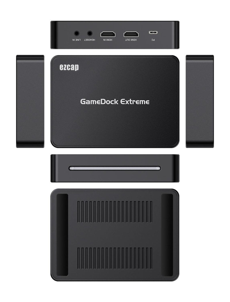 Ezcap GameDock Extreme capture card 4K60Hz HDR10 VRR RGB8:8:8 7.1 Surround